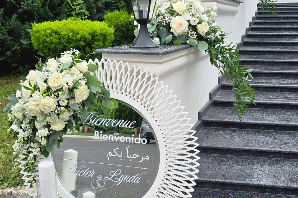 Décoration bienvenue