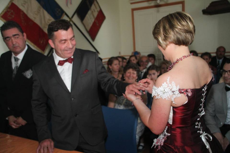 Remise des alliances