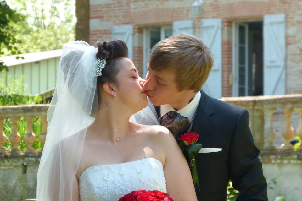 Le baiser est dans un domaine