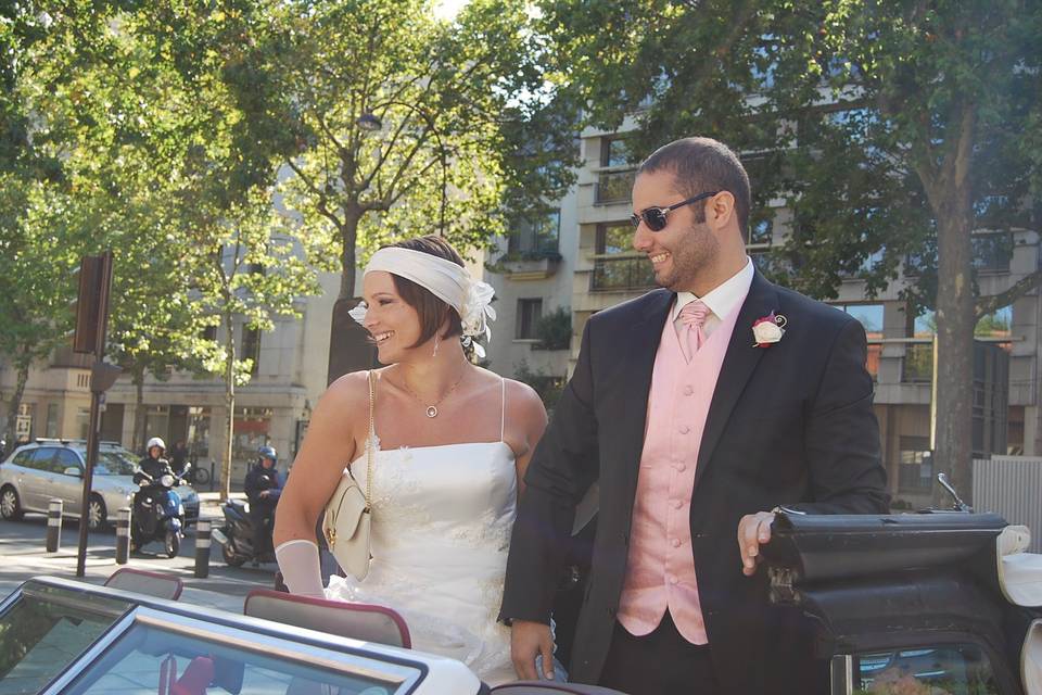 Photo dans la voiture