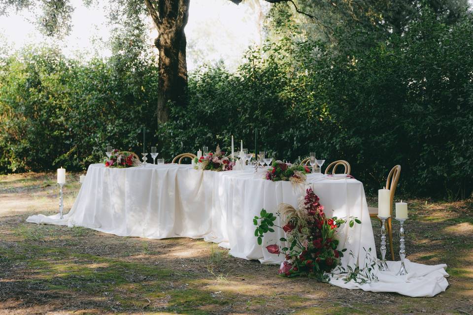 Table d'honneur