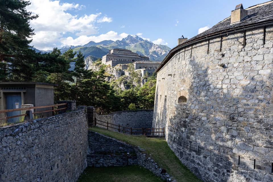 Vue depuis le fort sur d'autre