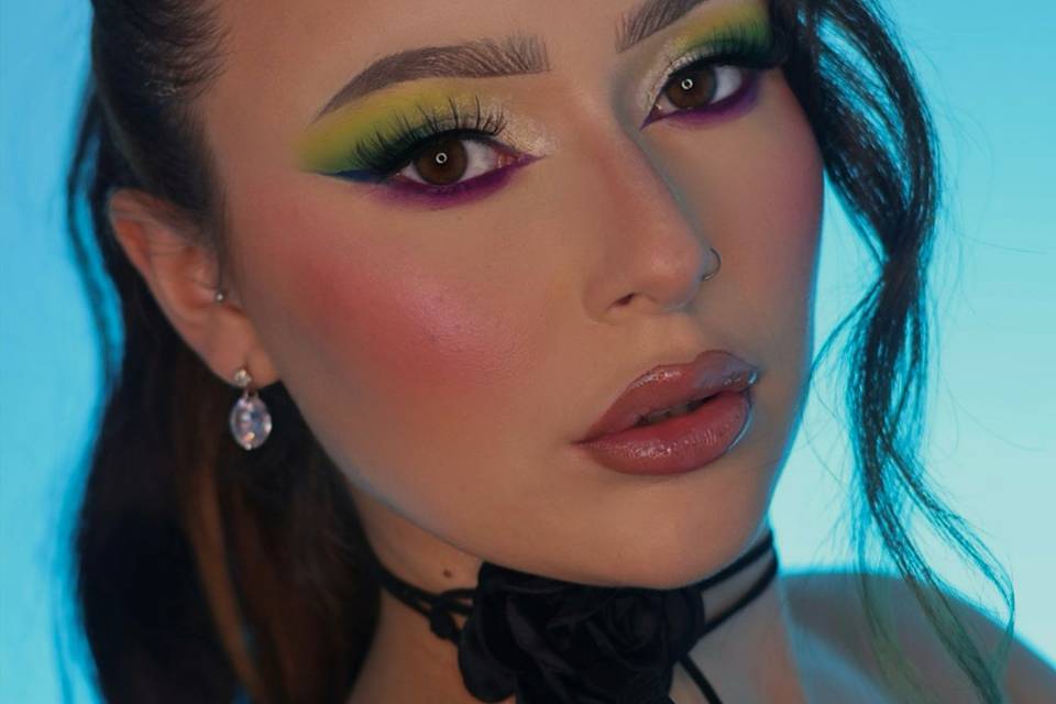 Maquillage coloré