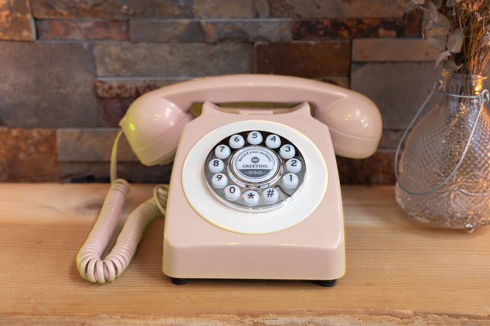 Téléphone beige