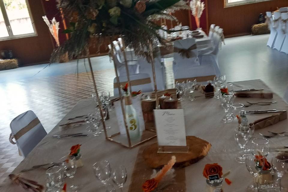 Tables invités