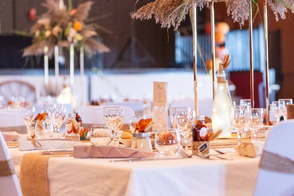 Tables invités