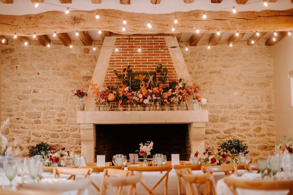 Décor de cheminée Kim Garell