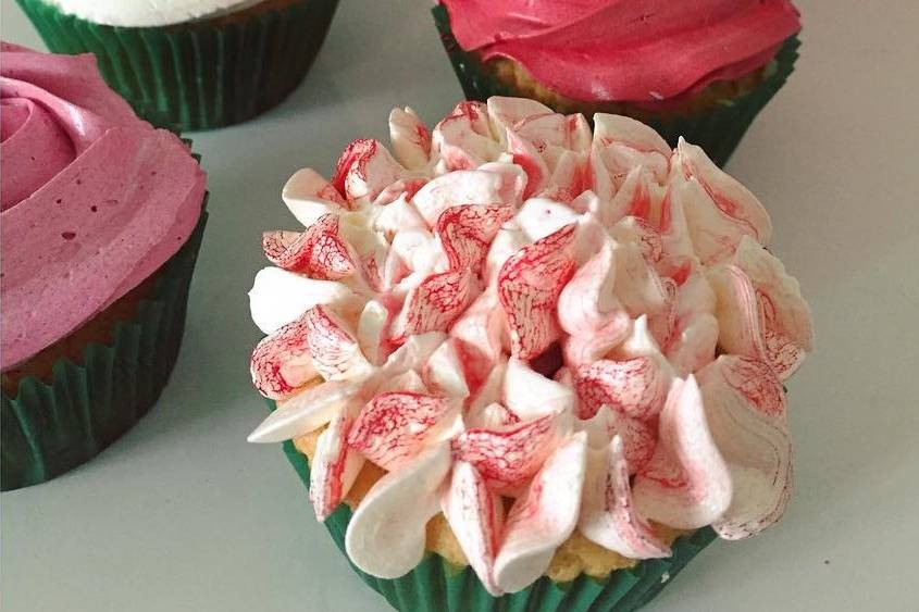 Cupcake fleuris