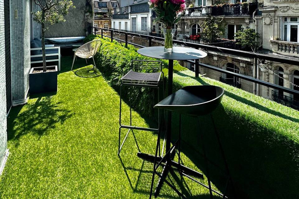 Terrasse rue