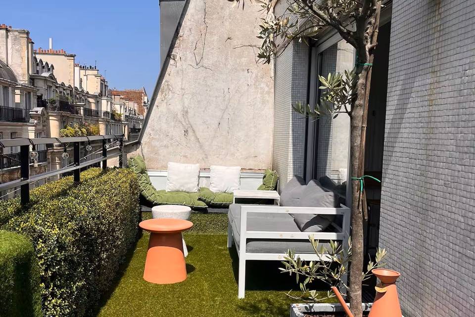 Terrasse rue