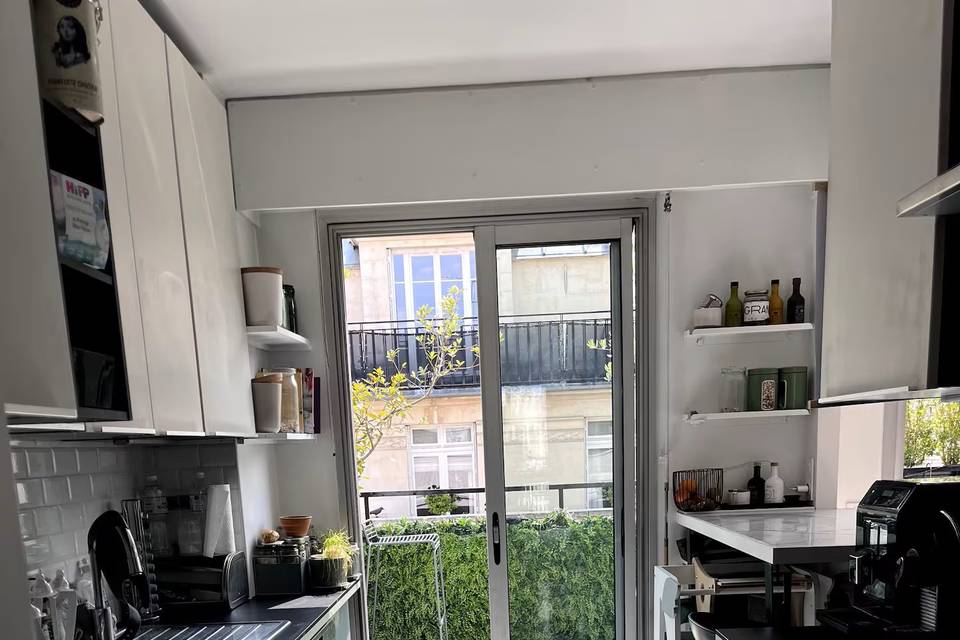 Cuisien semi-ouverte
