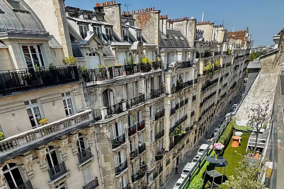 Terrasse rue
