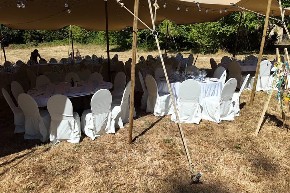 Marriage au parc du château