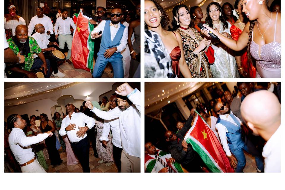 Soirée de mariage
