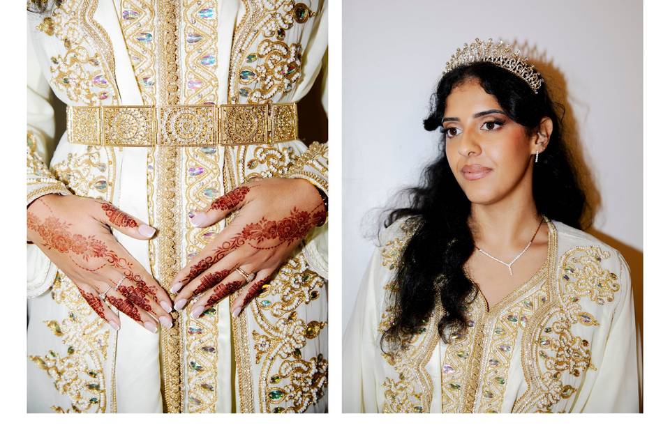 Préparation de la mariée