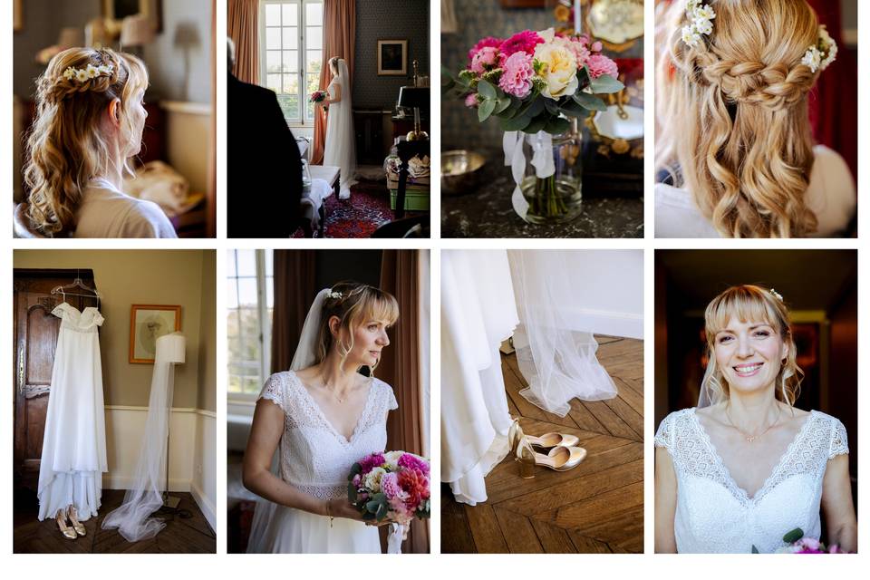 Préparation de la mariée