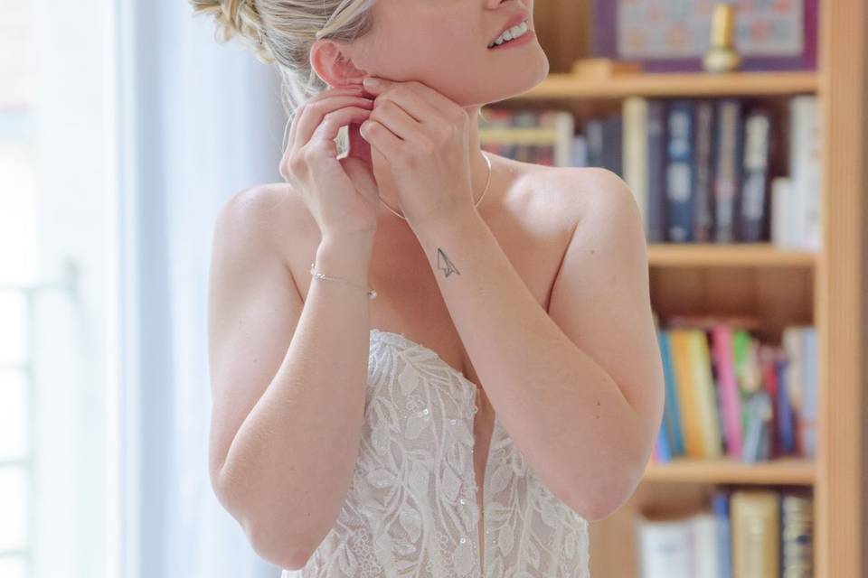 Préparation de la mariée