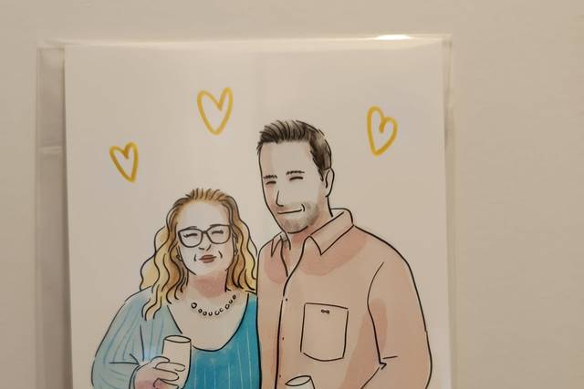 Live sketching - les invités