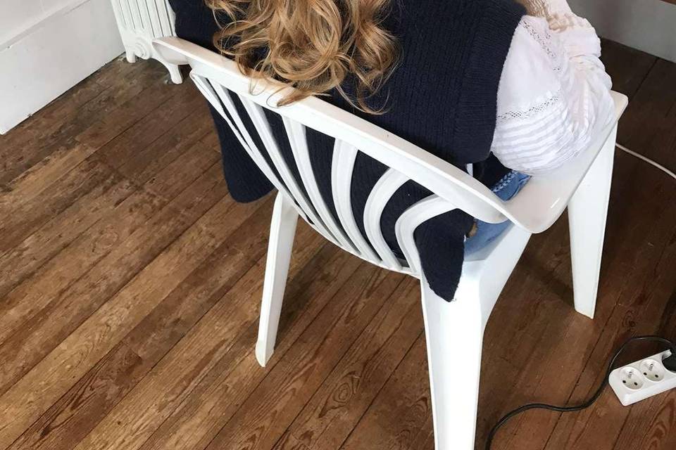 Préparation des cheveux