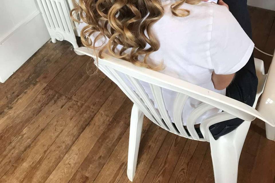 Préparation des cheveux