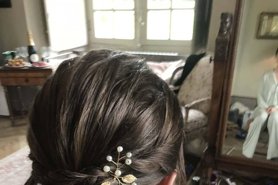 Chignon invitée