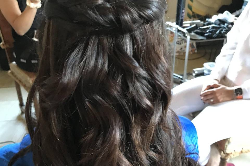 Coiffure arrière