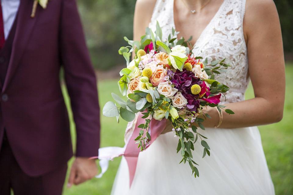 Le bouquet de la mariée