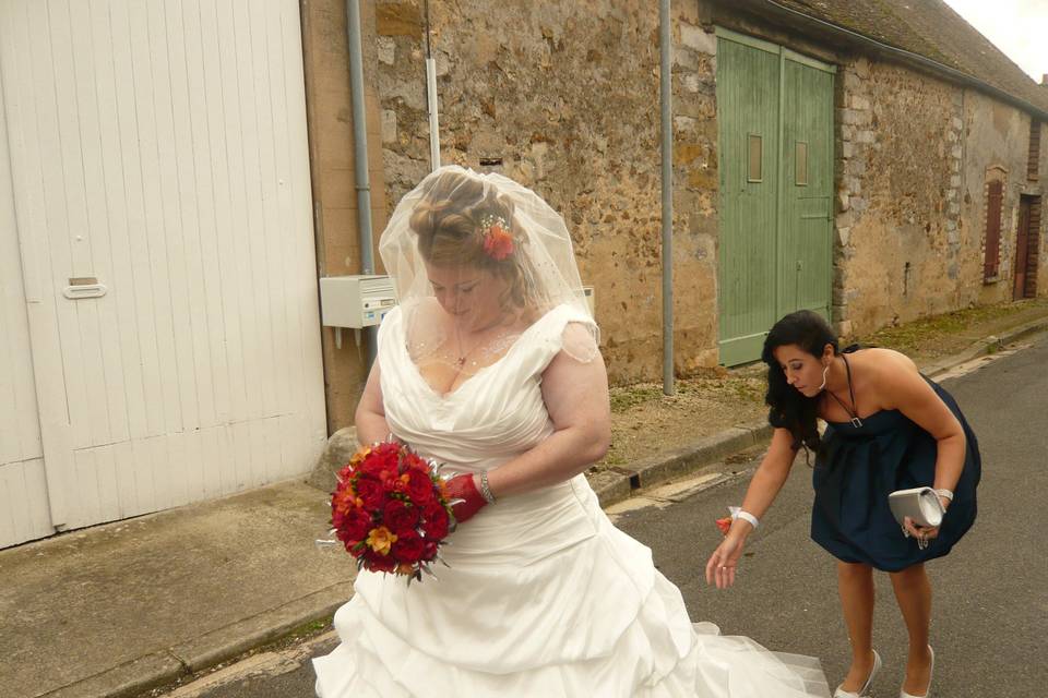 La coiffure d'alexandra