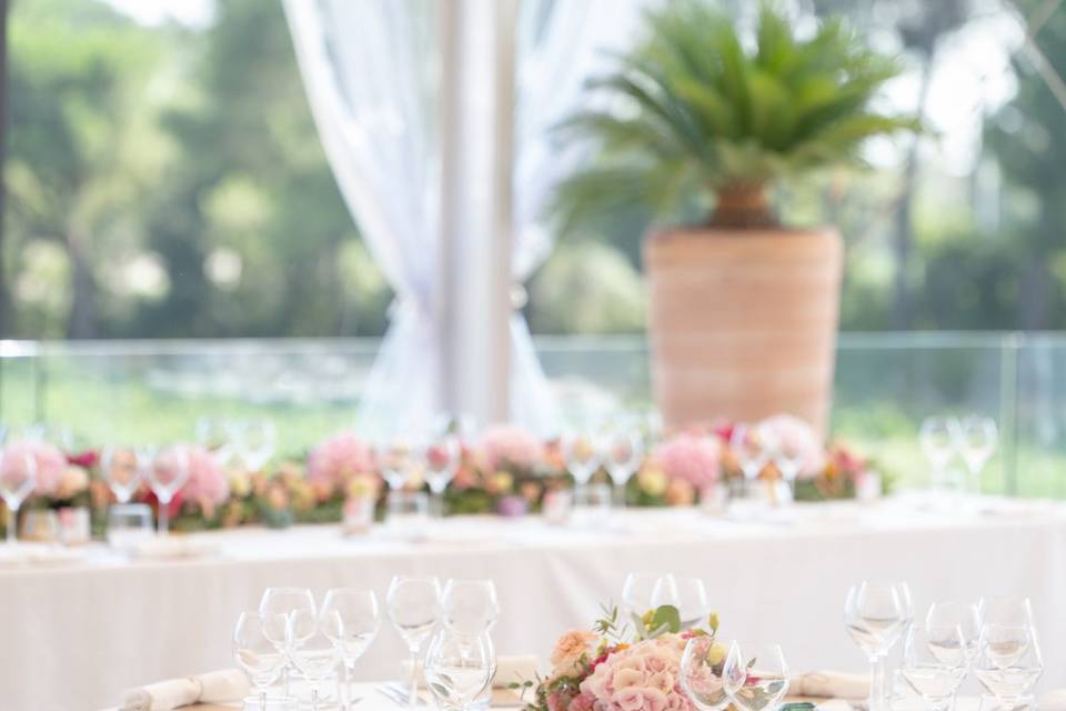 Décoration salle mariage