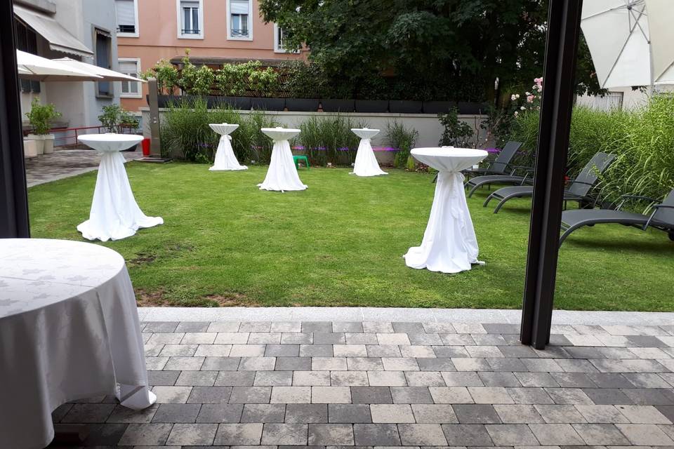 Le jardin pour votre cocktail