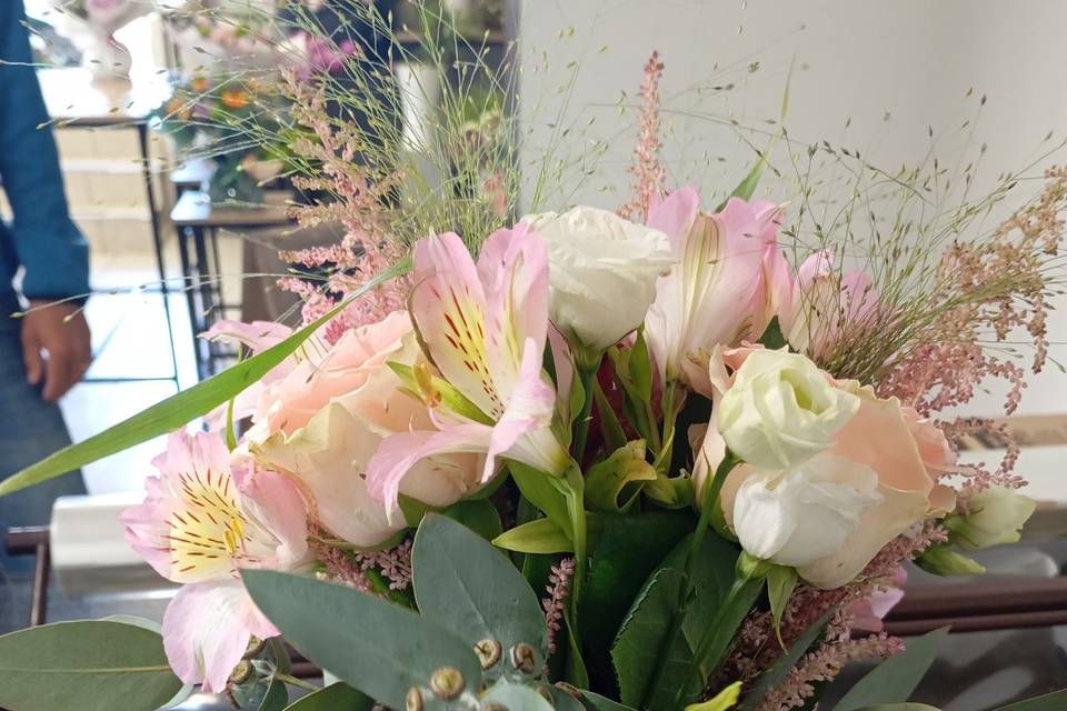 Bouquet de mariée champêtre