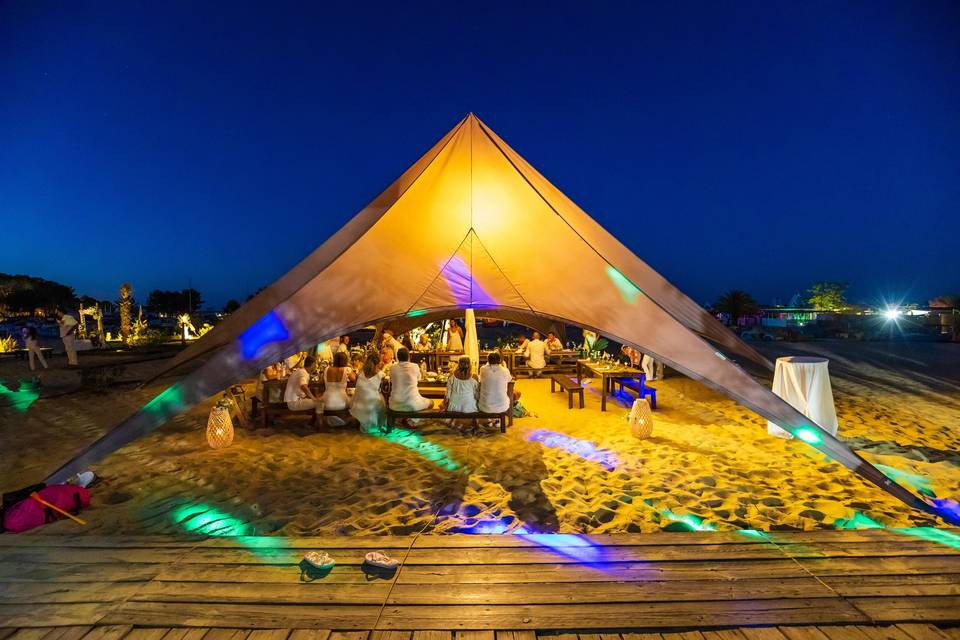 Mariage sur le sable