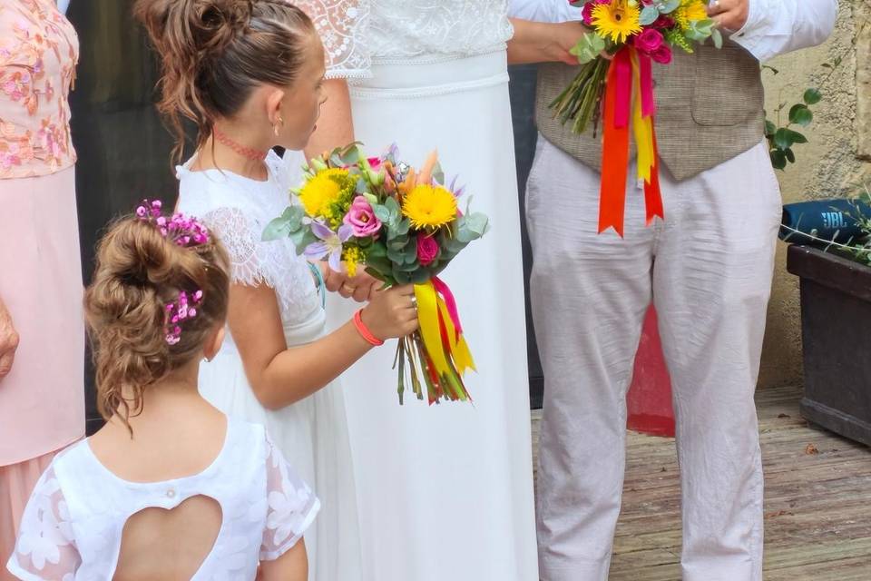 Mariage coloré