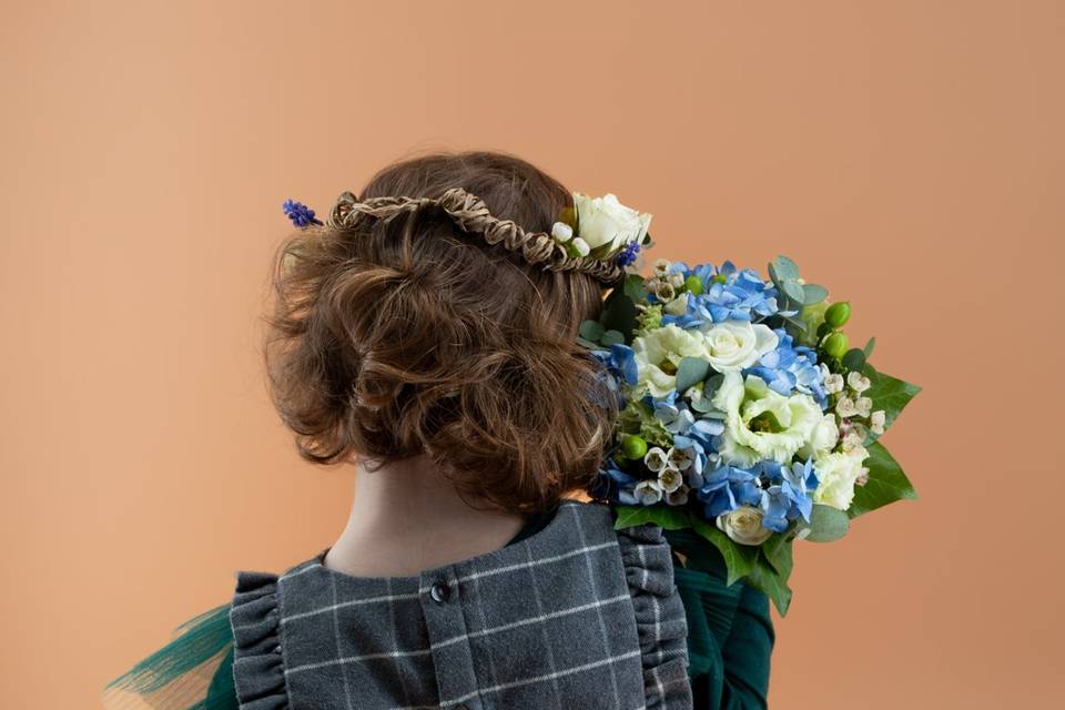 Détails fleuris enfant