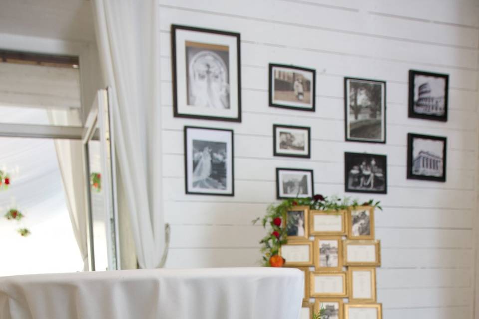 Mariage M&V Guirlande végétale