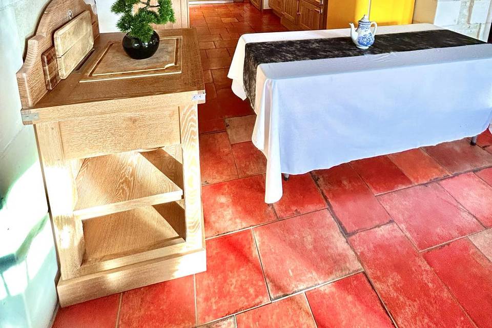 Cuisine du gîte des Chènevotte