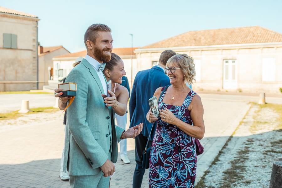 Arrivée de la mariée