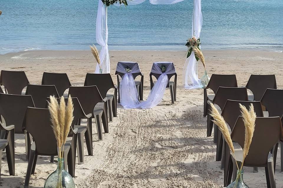 Mariage sur la plage de Calvi