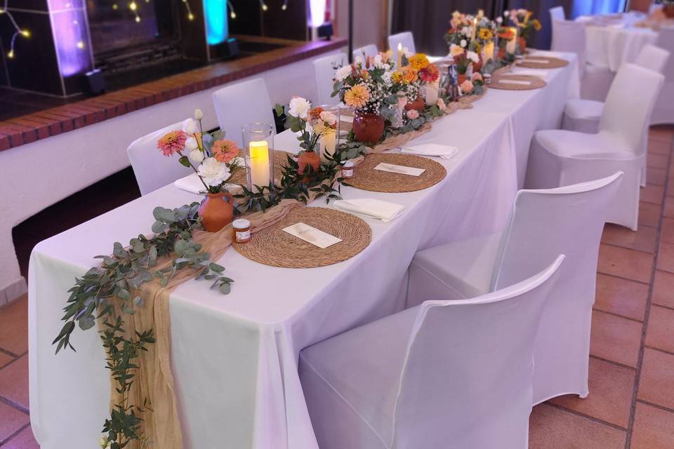 Table d'honneur