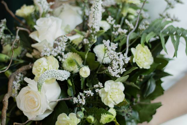 Bouquet de mariée cascade