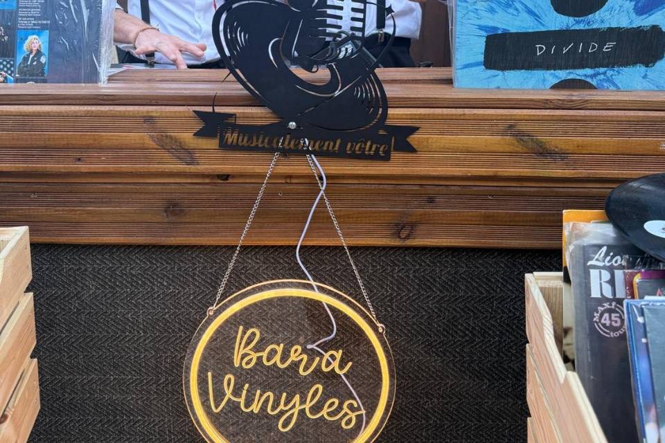Bar a vinyles