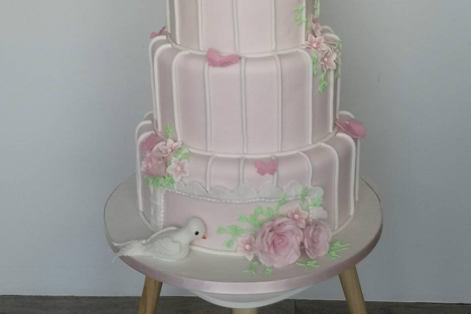 Wedding cake crème au beurre