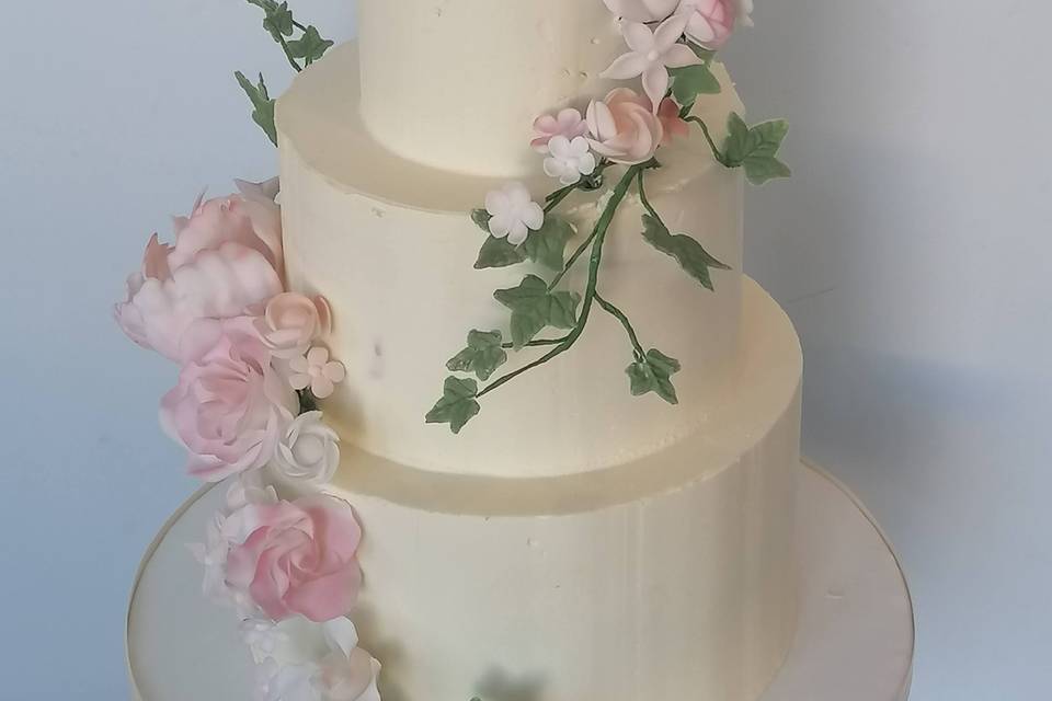 Wedding cake crème au beurre