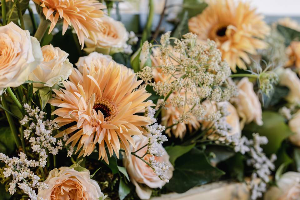 Mariage rose Saumon