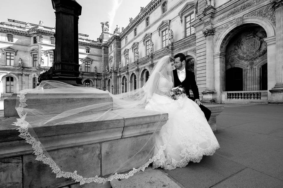 Mariés à Paris