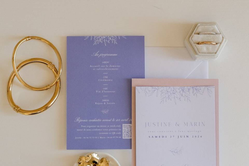 J&M wedding - Château Escarell