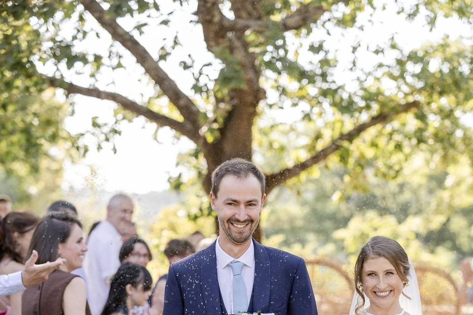 J&M wedding - Château Escarell