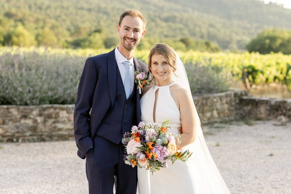 J&M wedding - Château Escarell