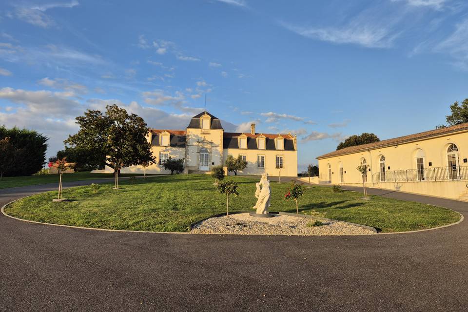Vue globale château