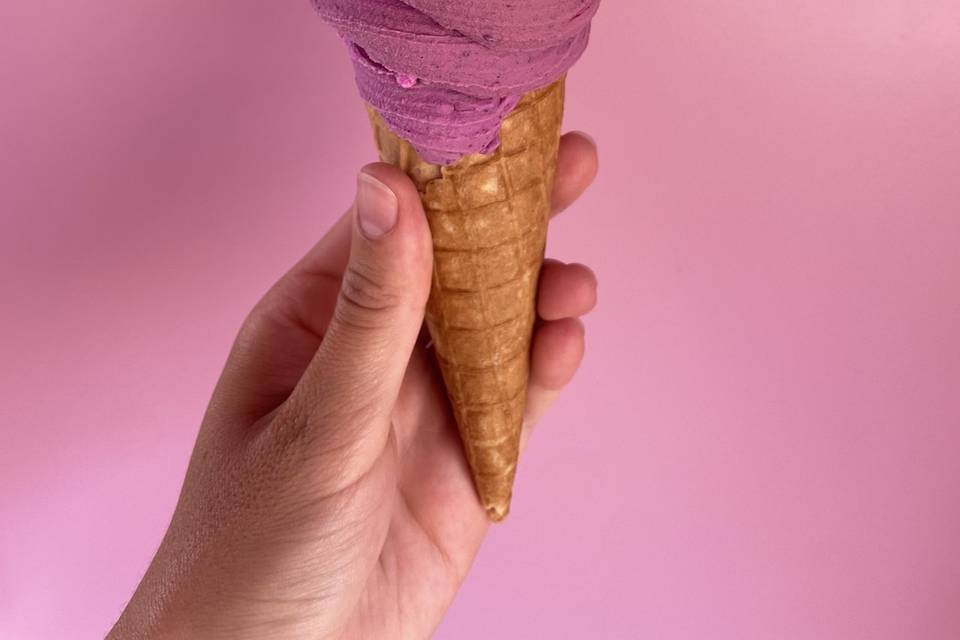 Glace myrtille Wanika